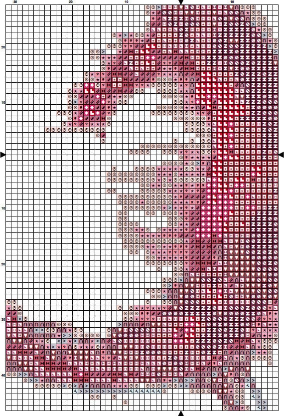 Wine Cross Stitch Pattern Instant PDF Download Wine Glass - Etsy