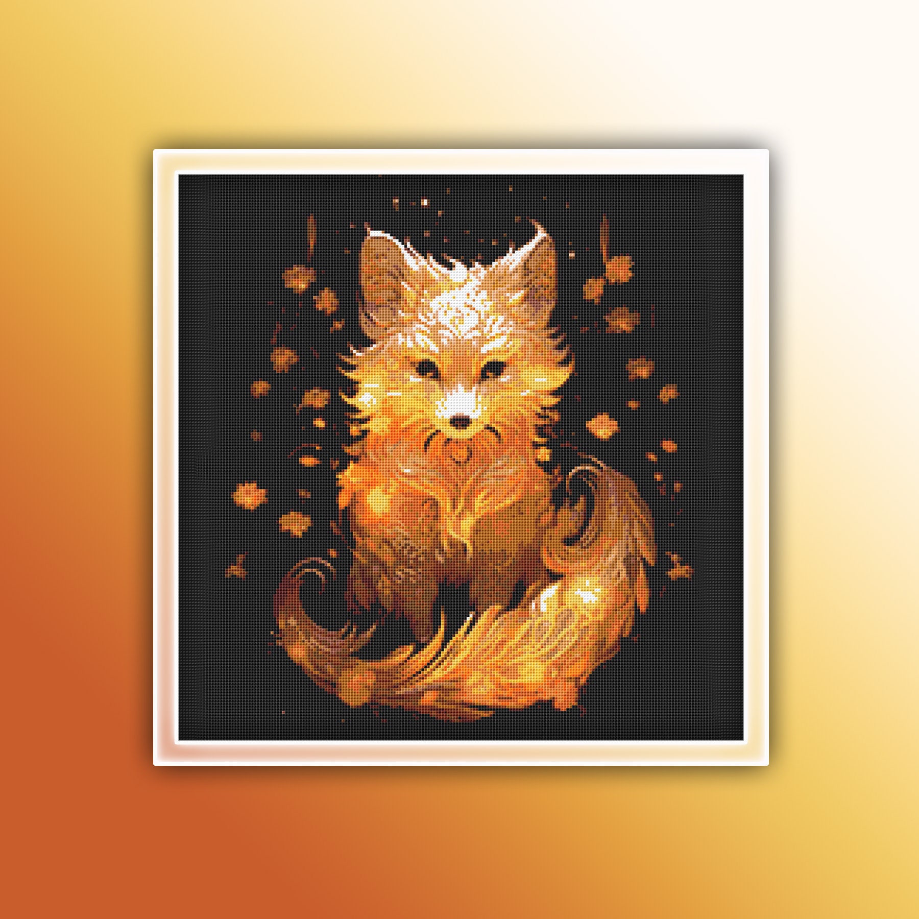 Cat Plant Cross Stitch Pattern – Cross Stitch Foxy
