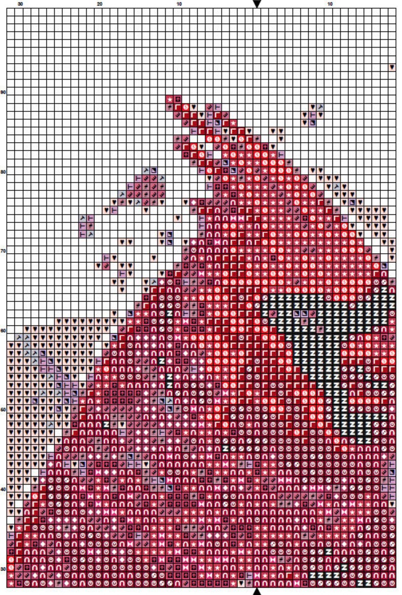 Cardinal Cross Stitch Pattern 2 Instant PDF Download | Etsy