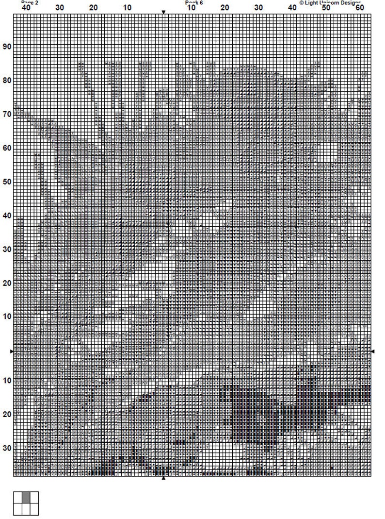 Bok Korsstygnsmönster 6 Direkt PDF-nedladdning - Läser akvarell korsstygnsmönster bild 8
