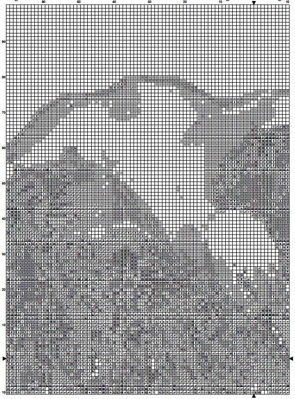 Crane Cross Stitch Pattern 1 Instant PDF Download Bird - Etsy