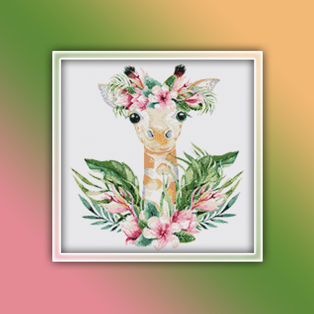 Baby Giraffe Cross Stitch Pattern 3 Instant Download Instant PDF ...