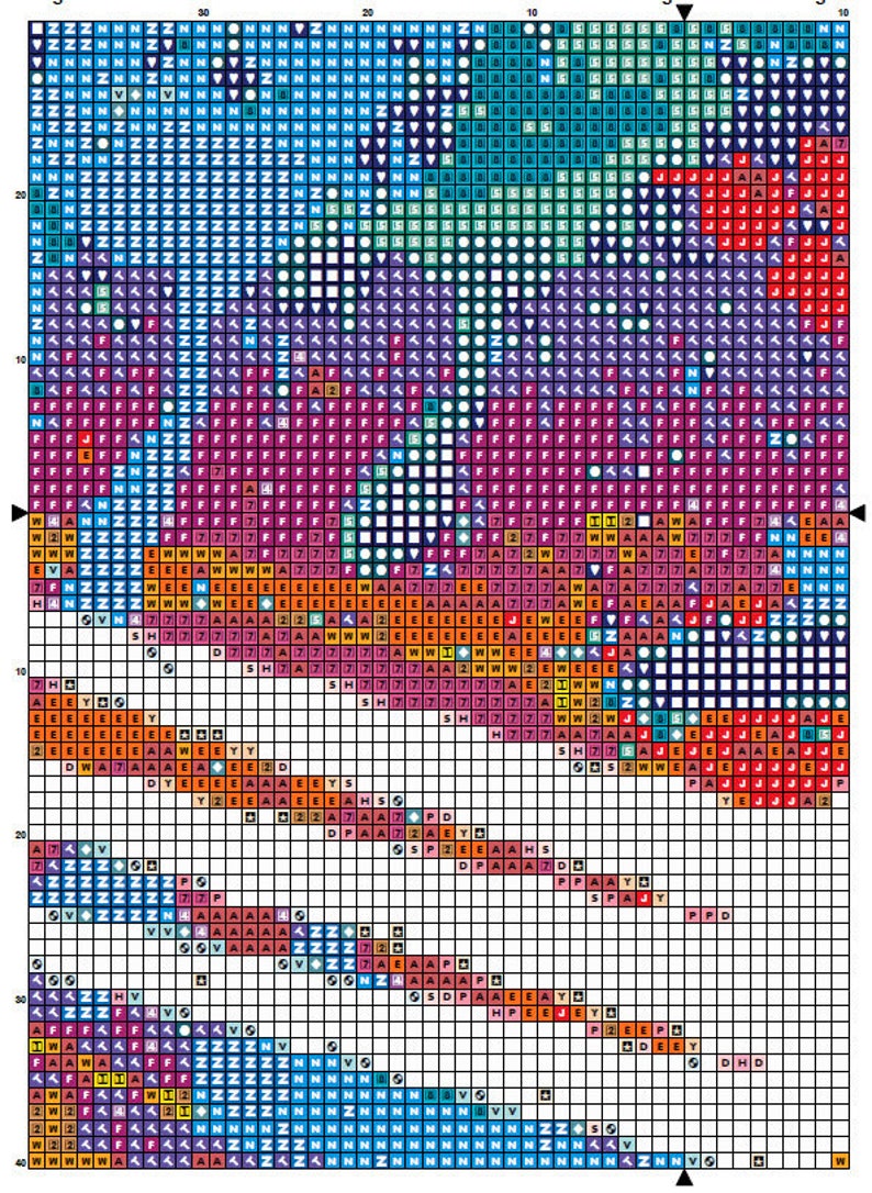 Book Cross Stitch Pattern 7 Instant PDF Download Reading Etsy