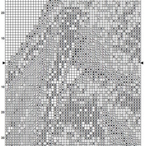 Bunny Cross Stitch Pattern 3 Instant PDF Download - Rabbit Watercolor ...