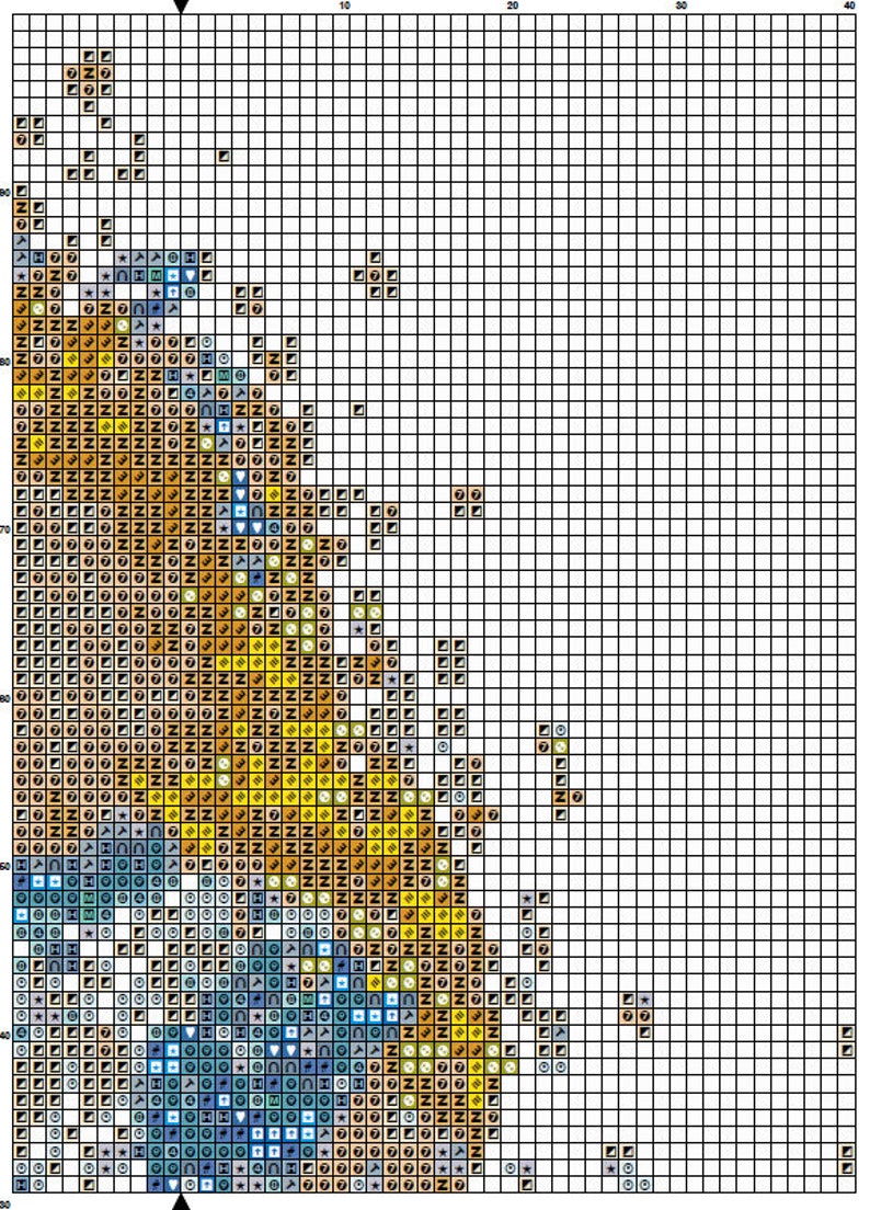 Alice in Wonderland Cross Stitch Pattern 1 Instant PDF Etsy