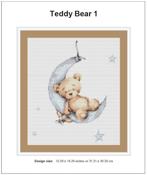 31+ Cross Stitch Teddy Bear Patterns Free