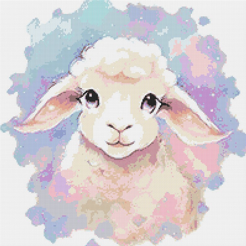 Sheep Cross Stitch Pattern 3 Instant Download Instant PDF - Etsy