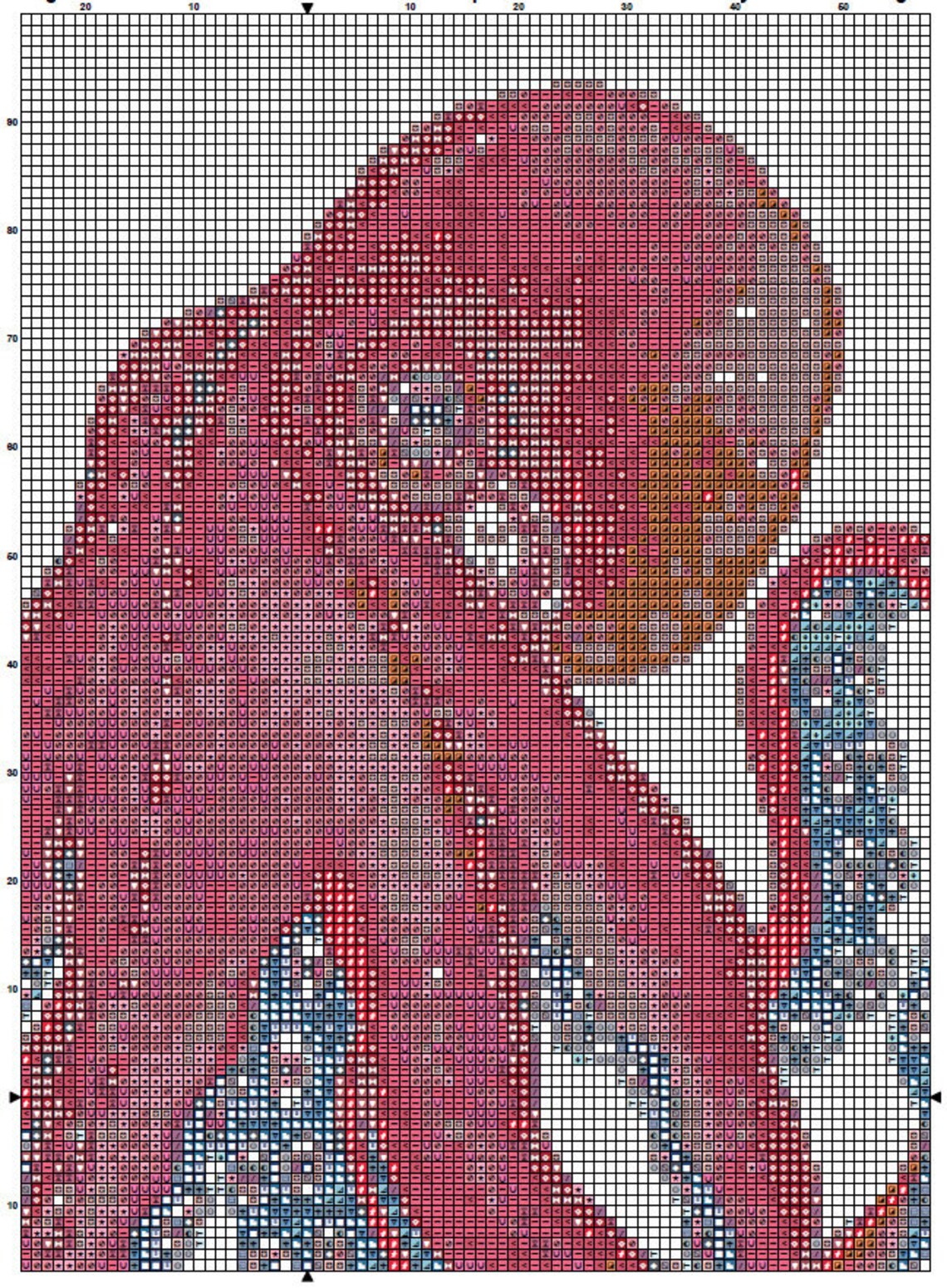 Octopus Cross Stitch Pattern 4 Instant PDF Download Octopus Etsy