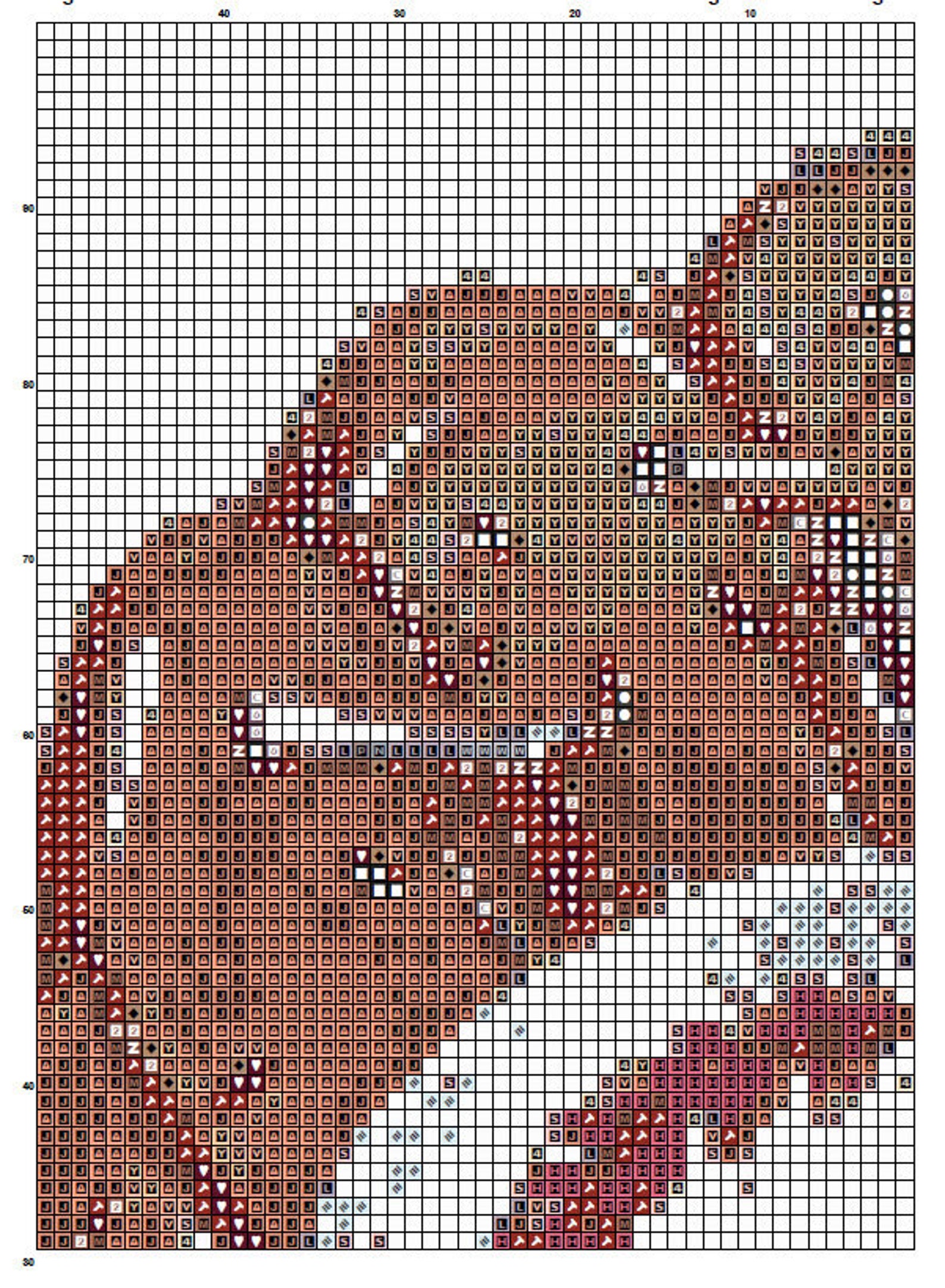 Baseball Cross Stitch Pattern 1 Instant PDF Download Sport Etsy