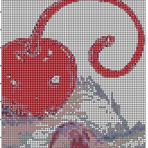 White Mouse Cross Stitch Pattern 1 Instant PDF Download Rat | Etsy