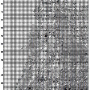 White Horse Cross Stitch Pattern 2 Instant PDF Download - Horse ...