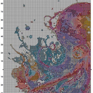 Octopus Cross Stitch Pattern 10 Instant PDF Download - Octopus ...