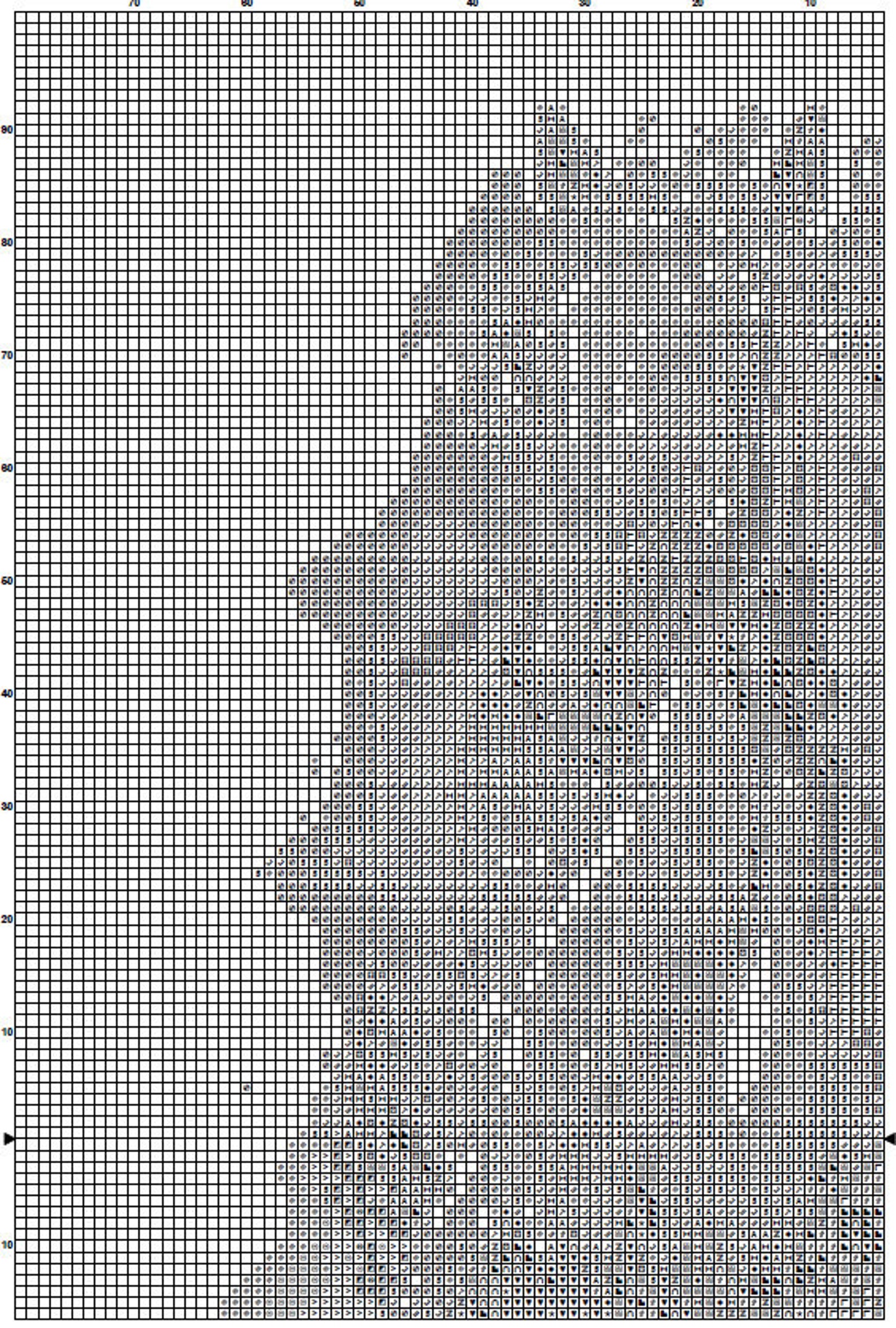 White Horse Cross Stitch Pattern 2 Instant PDF Download - Etsy UK