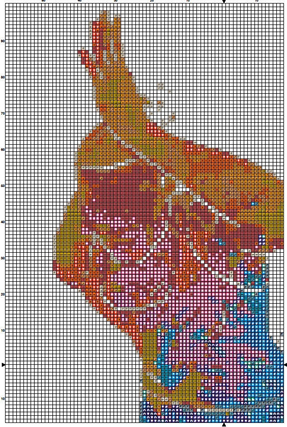 Runner Cross Stitch Pattern 2 Instant Download Instant PDF Etsy