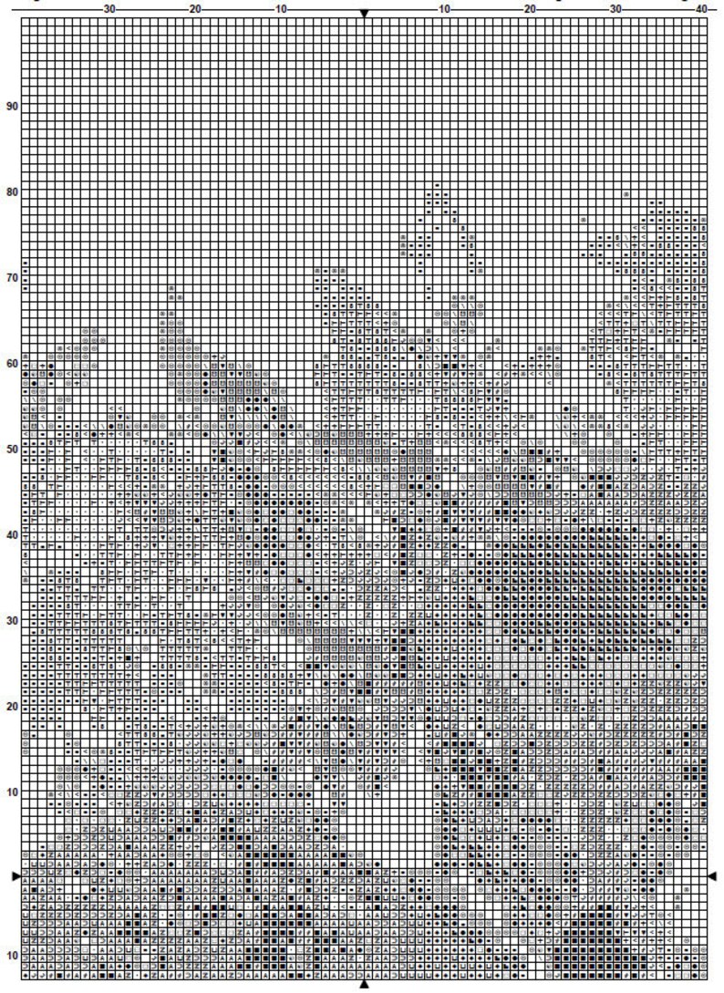 Deer Cross Stitch Pattern 13 Instant PDF Download Deer | Etsy