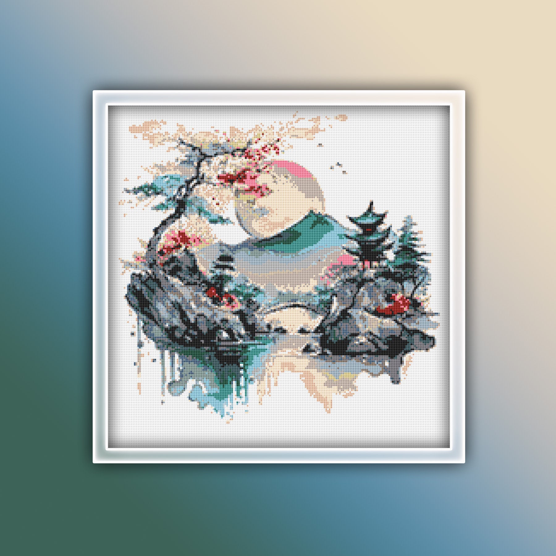 Japanese landscape - Etsy 日本
