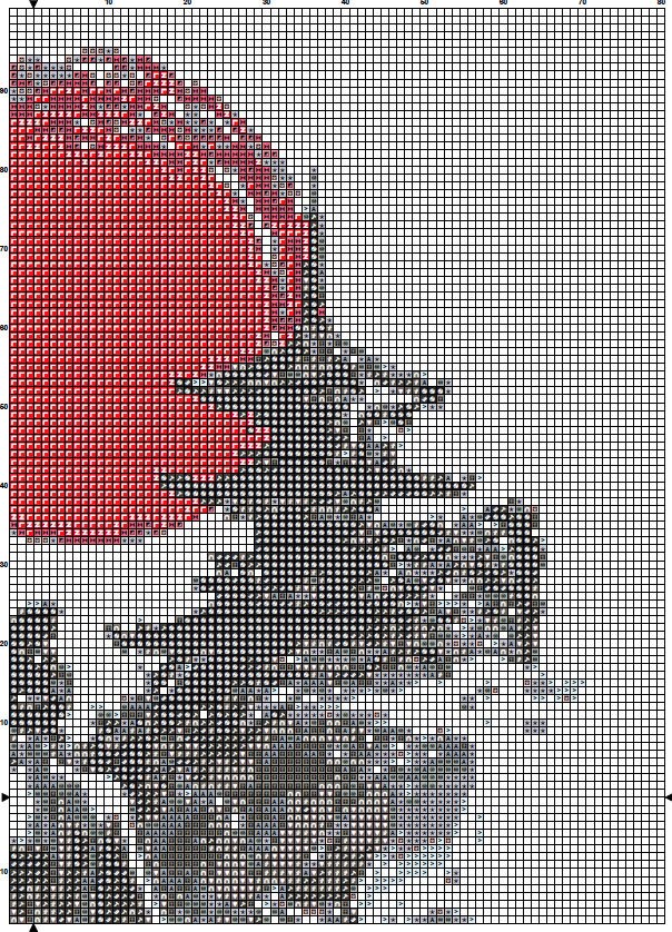 Japanese Lady Cross Stitch Pattern 1 Instant PDF Download Etsy