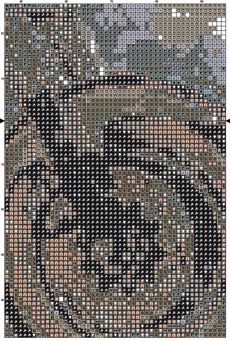 Harley Davidson Cross Stitch Pattern 1 Instant PDF Download Etsy