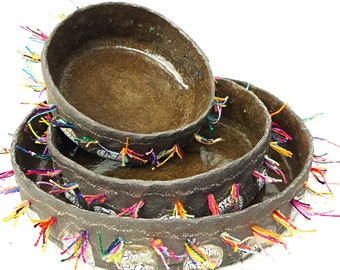 Unique  Handmade Decorative Ceramic Bowls ,Personal Gift