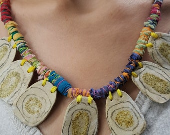 Colorful Handmade Bohemian Necklace