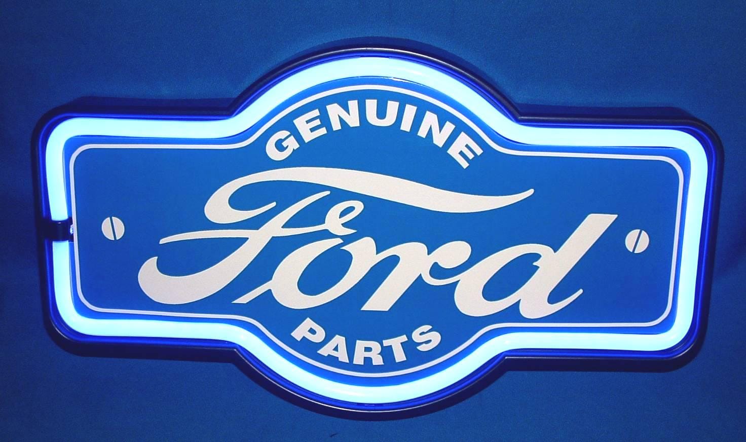 Genuine Ford Parts Sign - Etsy