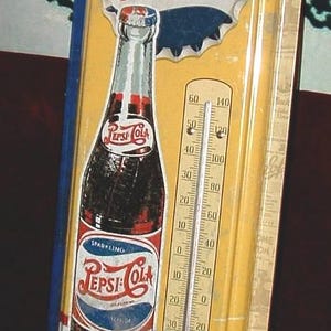Pepsi thermometer - Etsy 日本