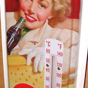 Cocacola Thermometer - Etsy