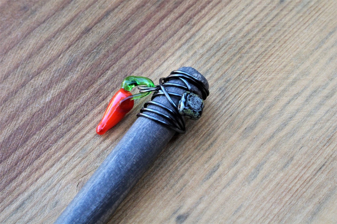 Red Hot Chili Pepper Hair Stick Etsy
