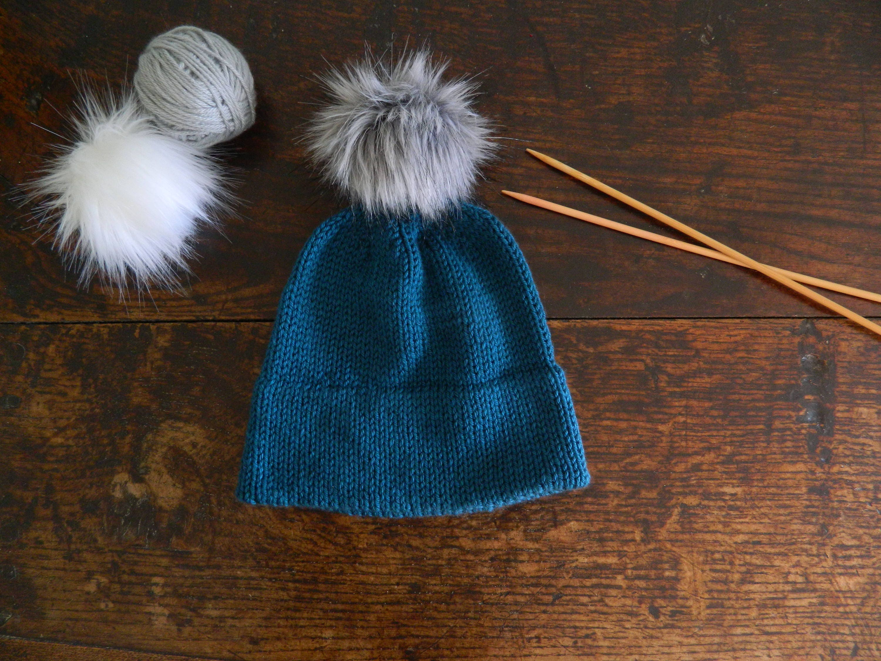 Double Brimmed Beanie Hat Knitting Pattern Double Brim Beanie Pattern