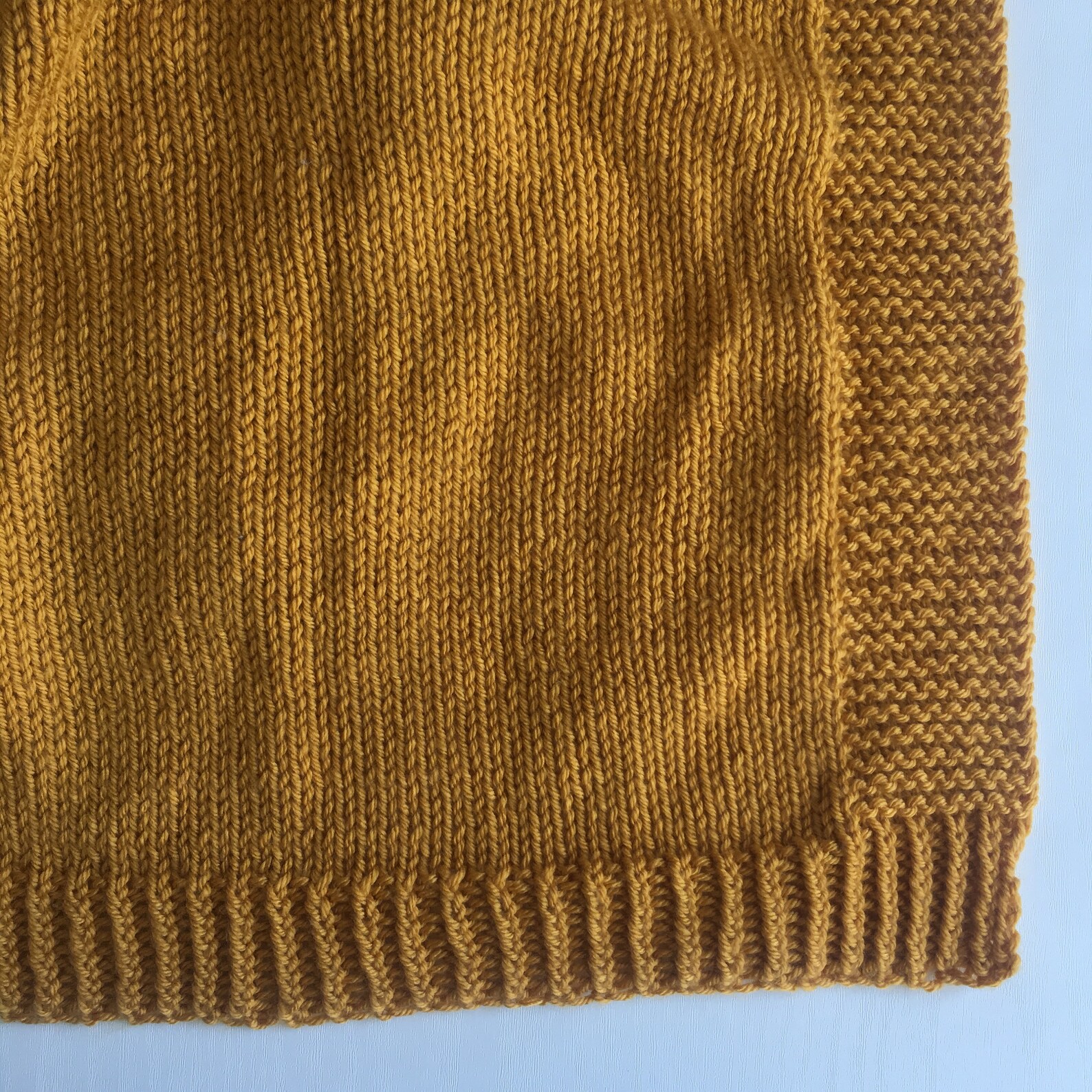 Knitting Ribbing Border Aran Wool Rib Stitch Border Throw Blanket - PDF Knitting Pattern - Etsy