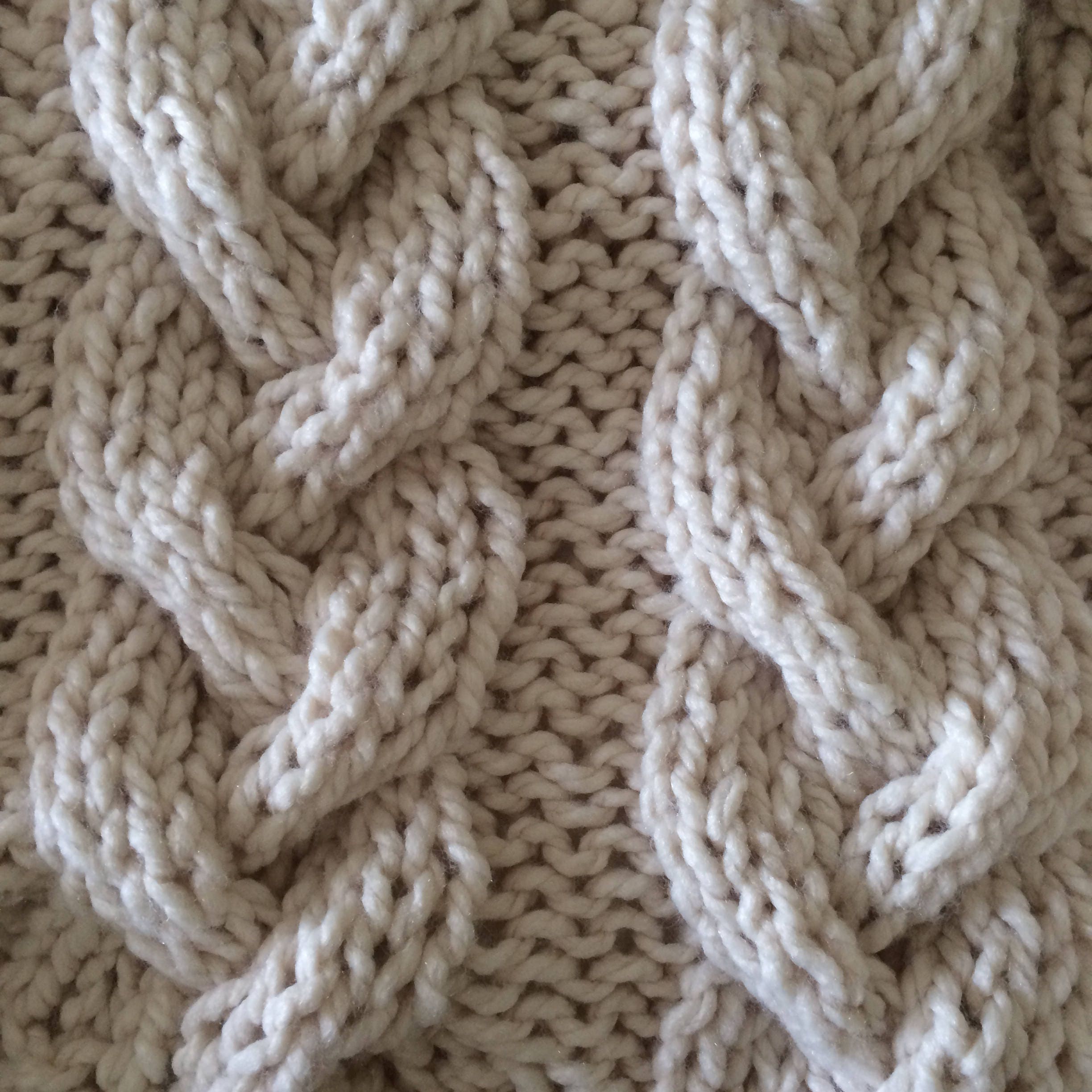 Knitting Pattern Chunky Cable Knit Throw Knitting Pattern - Etsy