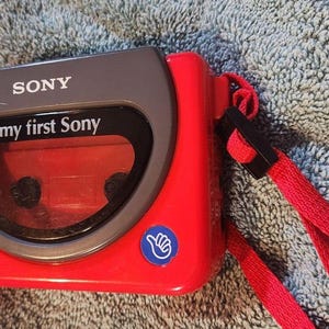 Vintage Rare Working Walkman Cassette Player, Sony my first Sony Player WM3000
