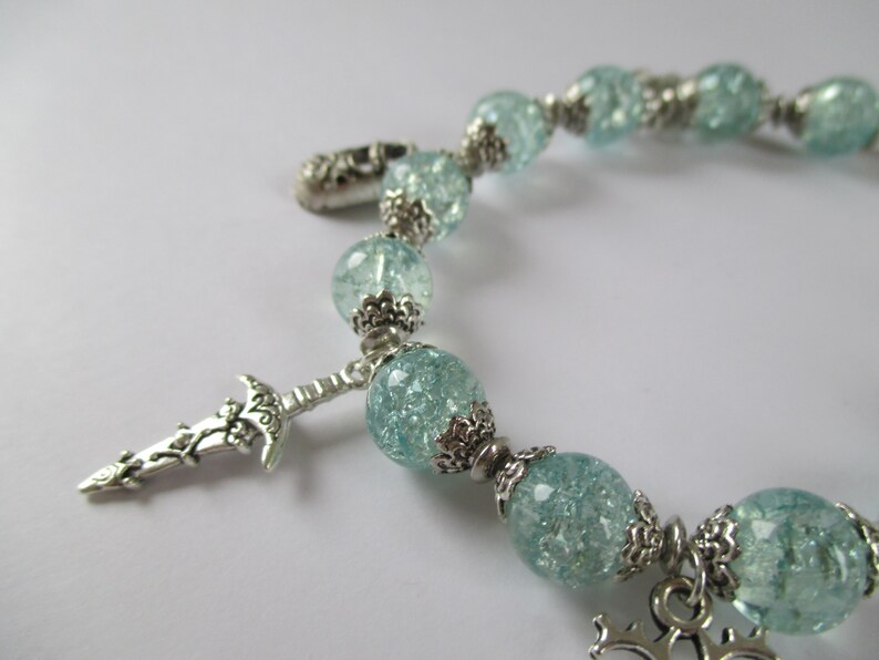 Snow Queen Fairytale Charm Bracelet