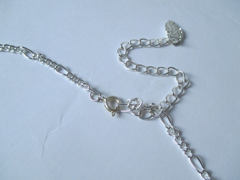Elaborate Fairytale Forest Snow Quartz Necklace and Earrings Set