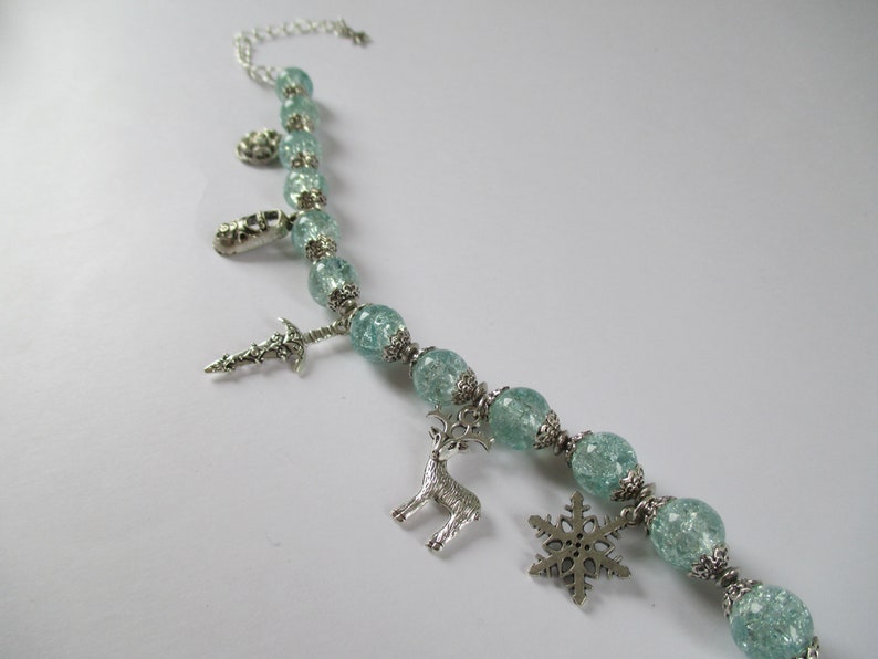 Snow Queen Fairytale Charm Bracelet