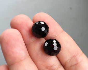 Black Earrings, Black Post Earrings, Swarovski Earrings, Swarovski Crystal Earrings, Hypo Allergenic Earrings, Bridesmaid Earrings