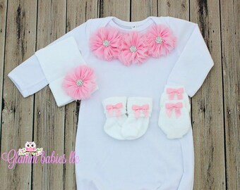 baby sleep and play with mitten cuffs