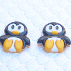 Penguin Stud Earrings image 2