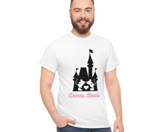 Disney World Family T-shirts-Unisex Heavy Cotton T-shirt- Disneybound