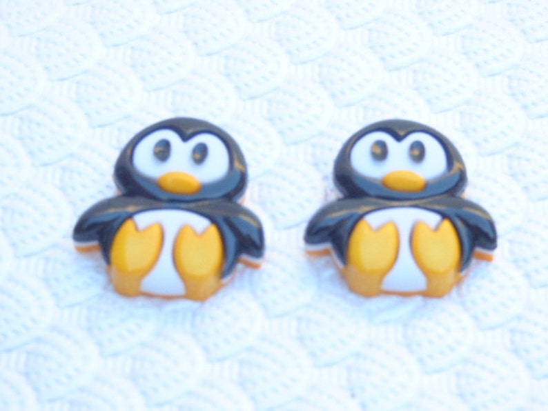 Penguin Stud Earrings image 3