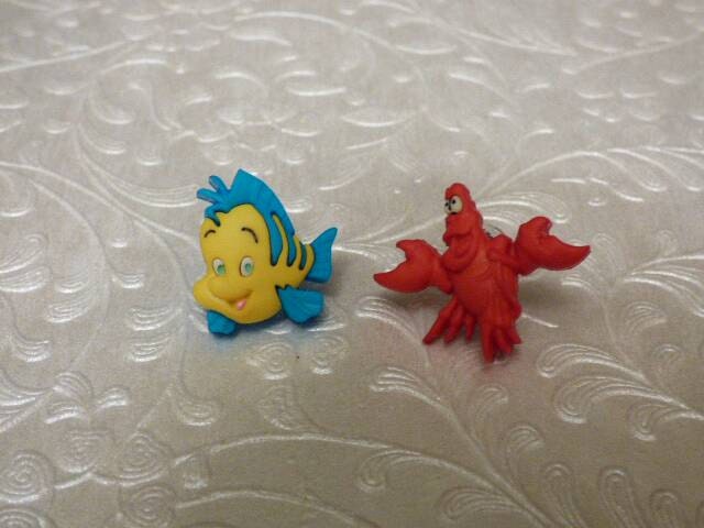 Flounder and Sebastian From Disney's the Little Mermaid - Etsy
