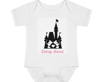 Disney world Family  T-shirts/Attire-Infant Baby Rib Bodysuit-Disneybound