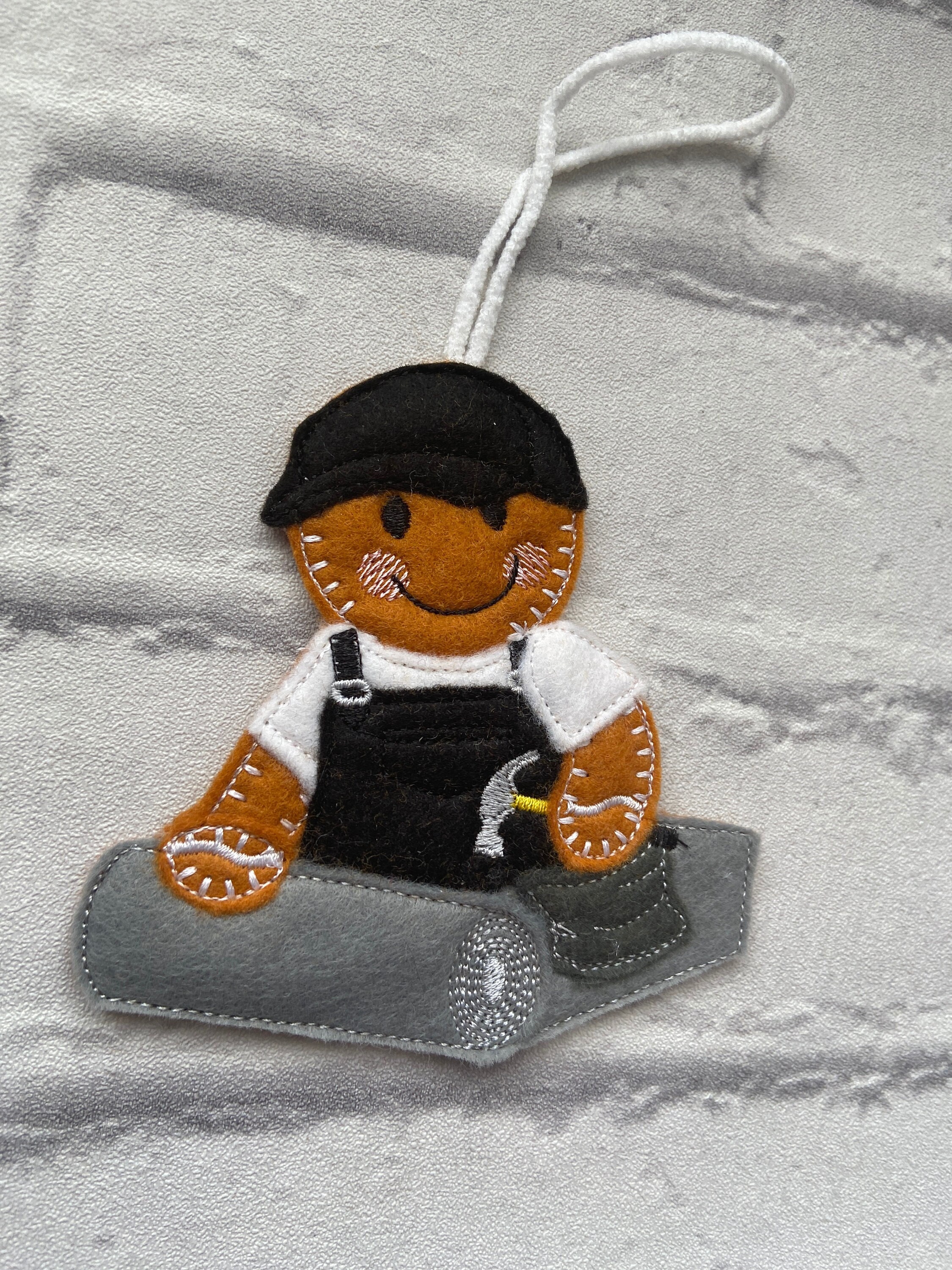 Carpet fitter | floor layer | gingerbread hanging decoration