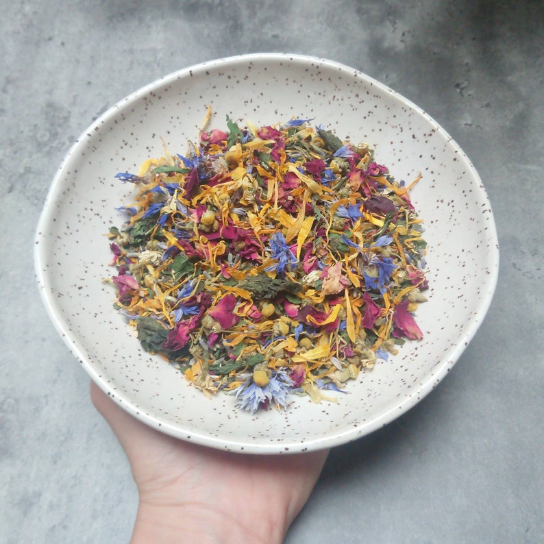 BOTANICAL FACIAL STEAM Open Pores, Detox, Hydrate, Home Spa Calendula