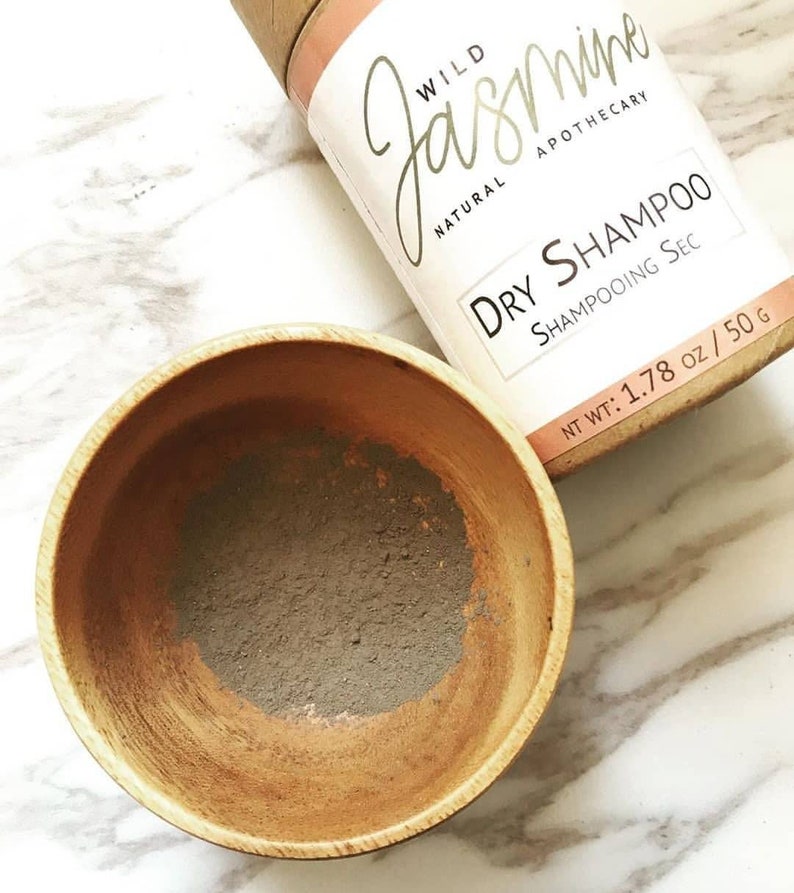 NATURAL DRY SHAMPOO Arrowroot Mineral Clay Botanical Etsy