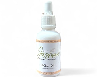 REJUVENATING FACIAL OIL  (Dry Skin) Rosehip Argan Carrot Seed Rose Neroli | Hydrating Facial Serum | Beauty Oil | Face Oil | Self Care