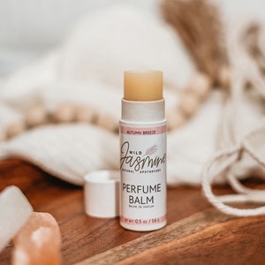 NATURAL PERFUME BALM- Neroli Perfume, Vanilla Perfume Stick, Fresh Perfume Scent, Aromatherapy Oil, Essential Oil Perfume, Natural Fragrance