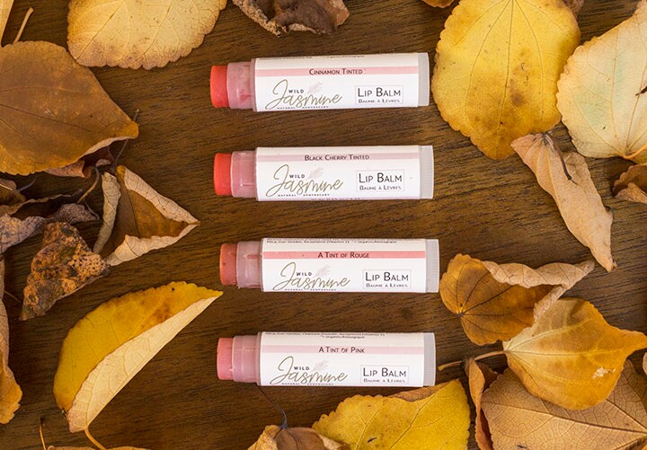 RED LIP BALM Red Tinted Lip Balm. Beeswax Lipbalm W Shea Butter, Mica Lipbalm, Lip Tint