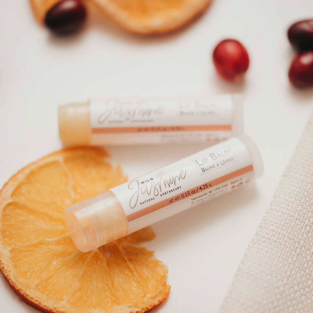 TANGERINE LIP BALM Tangerine Cinnamon Lip Balm. Essential Etsy
