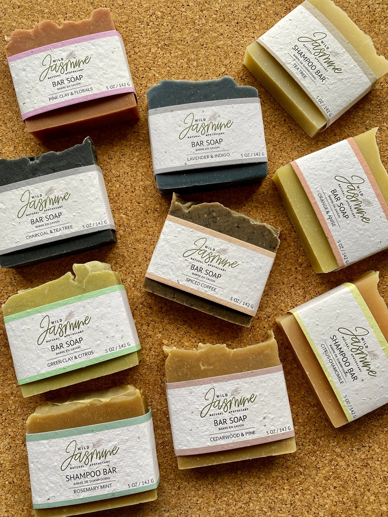 NATURAL SOAP Set of 20 Natural Soap Bar Bulk Bar Soap Etsy